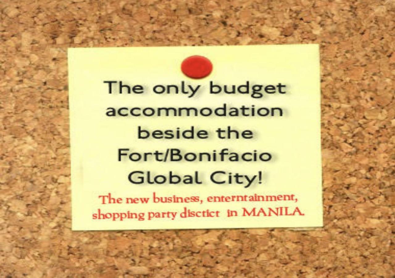The Fort Budget Hotel- Bonifacio Global City Makati City Eksteriør bilde